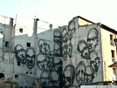Grafittis en Logroño
